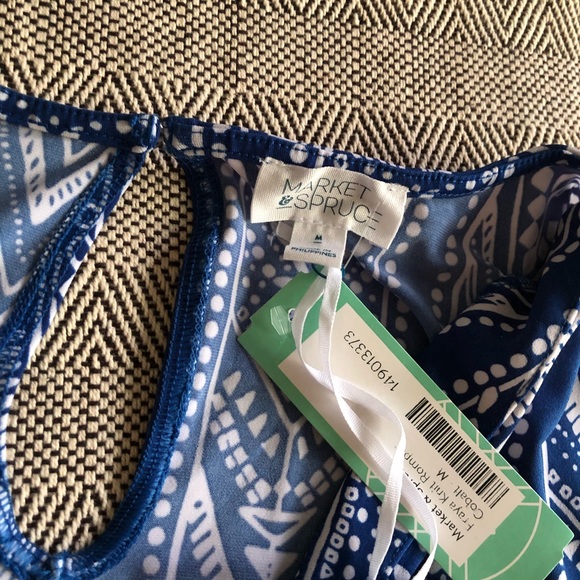 Fun blur print romper - Picture 2 of 2